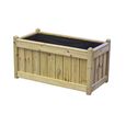 Elegant Garden Planter - Trough - Timber Wood