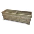 Super Heavy Duty Veg Garden Trough - 180cm - Redwood
