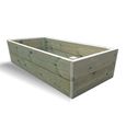 Garden Raised Bed - Double Layer - Heavy Duty - Timber Wood