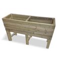 Garden Veg Trough - Raised - Super Heavy Duty - Large - Timber Wood