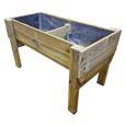 Garden Veg Trug Planter - Raised - Timber Wood