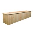 Garden Planter Trough - Untreated - Timber Wood