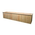 Garden Planter Trough - Untreated - Timber Wood