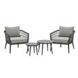 Monaco Garden Lounge Set - Ivy Green