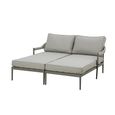 Florence Garden Sun Lounger Set - Cool Linen