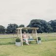 Antoinette Redwood 3 Seater Garden Swing