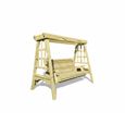 Cottage Redwood 3 Seater Garden Swing