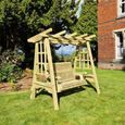 Pergola Redwood 2 Seater Garden Swing