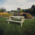 Churnet Valley Traditional Redwood Garden Picnic Table -180cm