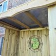 Churnet Valley Four Season Timber Wood 2 Seater Garden Arbour