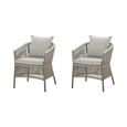 Maldives Garden Dining Chairs - Set of 2 - Cool Linen