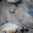 Maldives Round Garden Dining Set - 4 Seater - 120cm - Cool Linen
