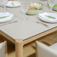 Burford Garden Dining Set - 6 Seater - 180cm - Ceramic Top - Almond