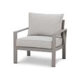 Montreal Garden Lounge Armchair - Cool Linen