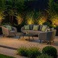 Ambition Garden Sofa Set - 3 Seater - Zinc Grey