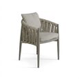 Milan Garden Dining Armchair - Set of 2 - Cool Linen