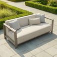 Ibiza Garden Sofa - 2 Seater - Latte