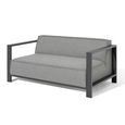 Ibiza Garden Sofa - 2 Seater - Zinc Grey