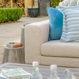 Ethos Garden Sofa Set - 2 Seater - Coffee Table - Latte