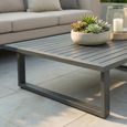 Ethos Garden Sofa Set - 3 Seater - Coffee Table - Oatmeal