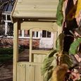 Willow Garden Arbour - 2 Seater - Storage - Redwood