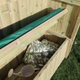 Willow Garden Arbour - 2 Seater - Storage - Redwood