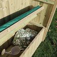 Willow Garden Arbour - 3 Seater - Storage - Redwood