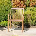 Bolney Dining Armchair - Set of 2 - Garden - Acacia Wood