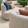 Snug Lifestyle Suite Garden Daybeds - Sofa Set - Rising Table - Latte