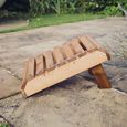 Valley Garden Footstool - Oak