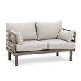 Metro Garden Sofa - 2 Seater - Cafe