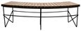 Belfort Teak Wood Curved Bench