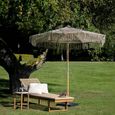Derby Garden Sun Lounger - Natural - Teak Wood