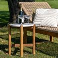 Derby Garden Sun Lounger - Natural - Teak Wood