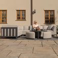 Ibiza Medium Corner Garden Sofa Set - Oatmeal