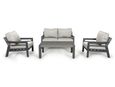 New York Garden Sofa Set - 2 Seater - Dove Grey