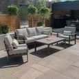 Vancouver Garden Sofa Set - 3 Seater - Dove Grey