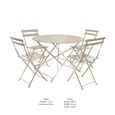 Rive Outdoor Droite Bistro Set Large Clay