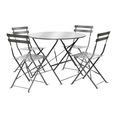 Rive Outdoor Droite Bistro Set Large Thistle Green