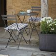 Rive Outdoor Droite Bistro Set Small Carbon