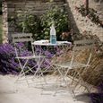Rive Outdoor Droite Bistro Set Small Clay