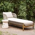 Terracina Garden Sun Lounger - Beige Rope