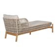 Terracina Garden Sun Lounger - Beige Rope