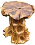 Lombok Lamp Table - Mushroom