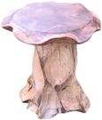 Lombok Lamp Table - Mushroom