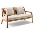 Cotswold Garden Lounge Sofa - 2 Seater - Acacia Wood