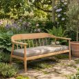 Dana Garden Sofa - 2 Seater - Teak Wood