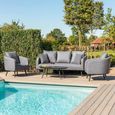 Ambition Garden Sofa Set - 3 Seater - Flanelle