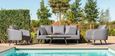 Ambition Garden Sofa Set - 3 Seater - Flanelle