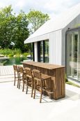 Bolney Bar Counter - Garden - Acacia Wood